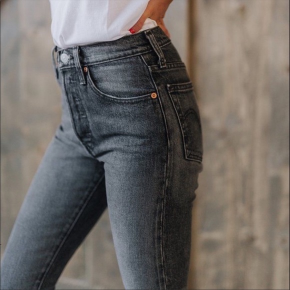 Levi's Denim - Levi’s 501 Skinny Jeans Black W28 L30